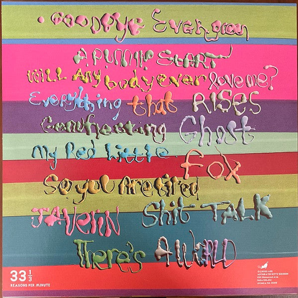 Image of Back Cover of 5054092S: LP - SUFJAN STEVENS, Javelin (Asthmatic Kitty Records; AKR171, Worldwide 2023, Booklet & Inner, Lemonade Vinyl)   NEW/NEW