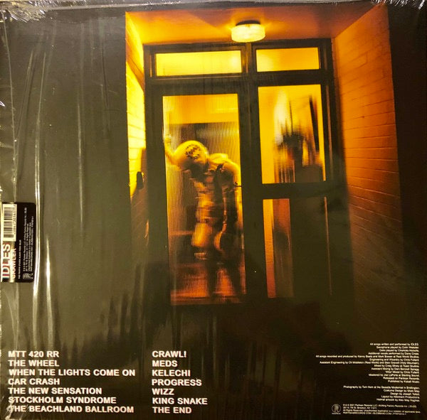Image of Back Cover of LP - NEW/NEW - IDLES, Crawler (Partisan Records; PTKF3014-1, UK, Europe & US 2021, Inner), ,  - 0456075S