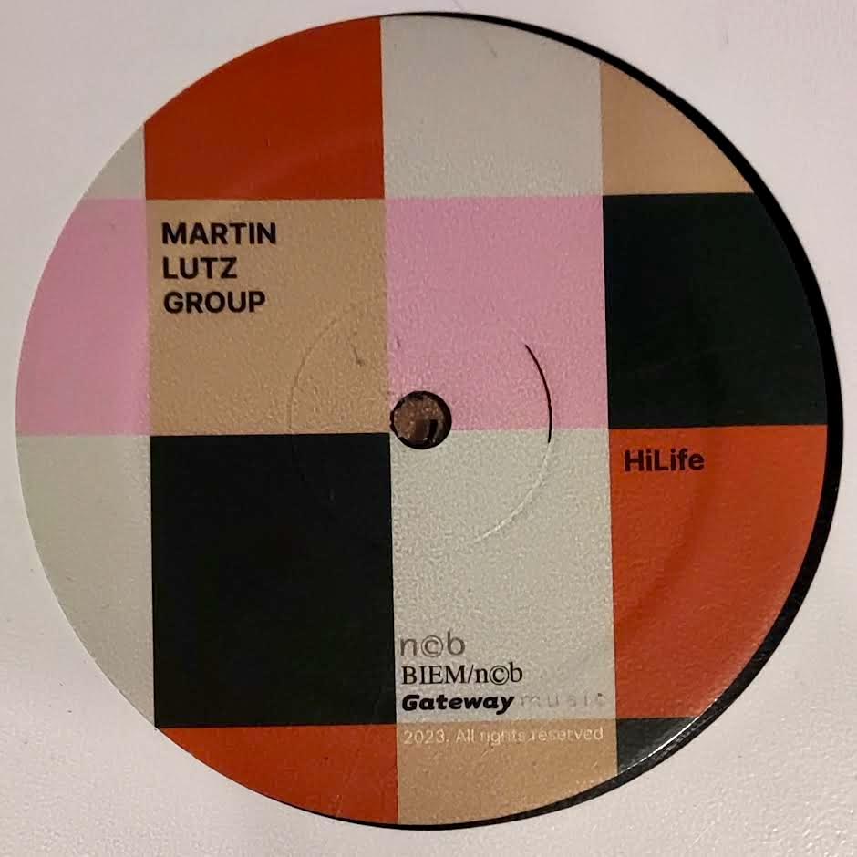 Image of Label of 4433034E: LP - MARTIN LUTZ GROUP, Crawler (Partisan Records; PTKF3014-1, UK, Europe & US 2023)   NEW/NEW