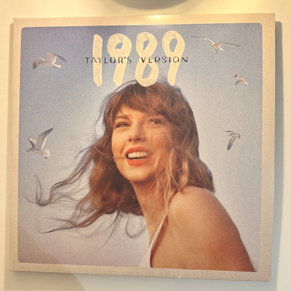 Image of Front Cover of 4154284S: 2xLP - TAYLOR SWIFT, 1989 (Taylor's Version) (Republic Records; 0245554214, Worldwide 2023, Gatefold, 2 Inners, Blue [Crystal Skies Blue] Vinyl)   NEW/NEW