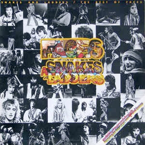 Image of Front Cover of LP - VG/G - FACES, Snakes And Ladders / The Best Of Faces (Warner Bros. Records Burbank Labels; K56172, UK 1976), Lots of light hairlines,  - 4116083C