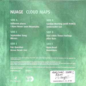 Image of Back Cover of 4423132E: 3xLP - NUAGE, Cloud Maps (Vinyl Backers; VBACK01, Russia 2015, Picture sleeeve) Excellent condition.  EX/EX