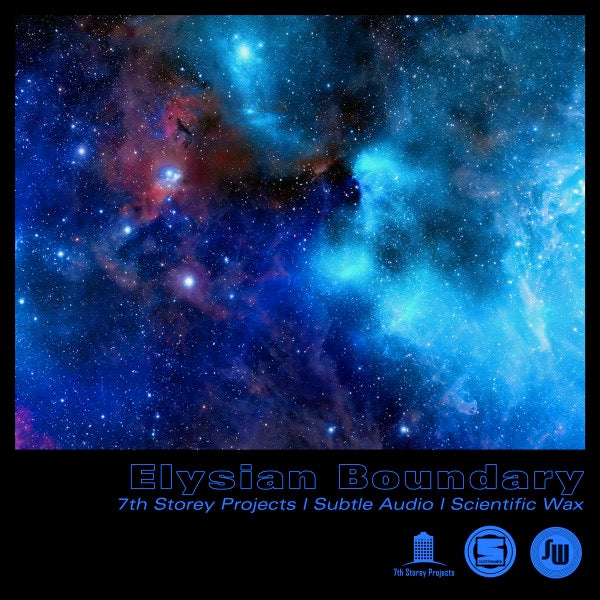 Image of Front Cover of 3x12" - VG+/EX - VARIOUS, Elysian Boundary (7th Storey Projects; 7THSUBSCI 001, UK 2018, Picture Sleeve), ,  - 3326004E
