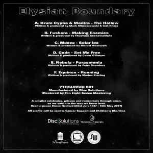 Image of Back Cover of 3x12" - VG+/EX - VARIOUS, Elysian Boundary (7th Storey Projects; 7THSUBSCI 001, UK 2018, Picture Sleeve), ,  - 3326004E