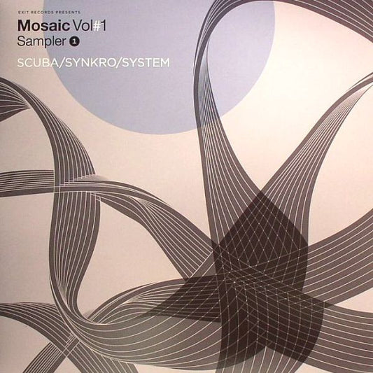 Image of Front Cover of 4615413C: 12" - SCUBA / SYNKRO / SYSTEM, Mosaic Vol#1 Sampler 1 (Exit Records; EXIT025, UK 2010, Picture Sleeve) Sticker ghost on label  VG/VG