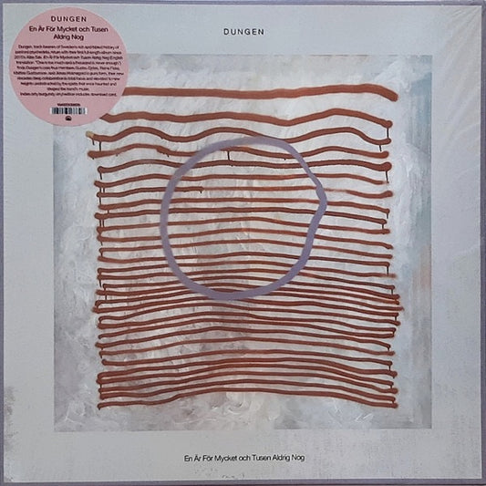 Image of Front Cover of 3144013S: LP - DUNGEN, En  r F   r Mycket Och Tusen Aldrig Nog (Mexican Summer; MEX336, USA & Europe 2022, Inner, Burgundy Vinyl) Still In (opened) Stickered Shrinkwrap  VG+/VG+