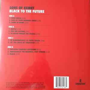 Image of Back Cover of 4614328C: 2xLP - SONS OF KEMET, Black To The Future (Impulse!; 00602435621661, Europe 2021, Gatefold, Inside of sleeve is black) Small seam splits to top of sleeve.  VG/VG+