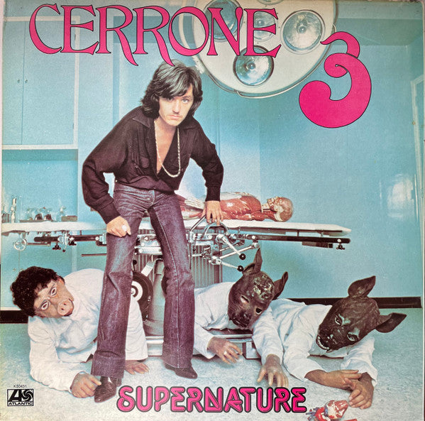 Image of Front Cover of LP - VG+/VG - CERRONE, Cerrone 3: Supernature (Atlantic; K 50431, UK 1978, Panache Music LTD), ,  - 3726124E