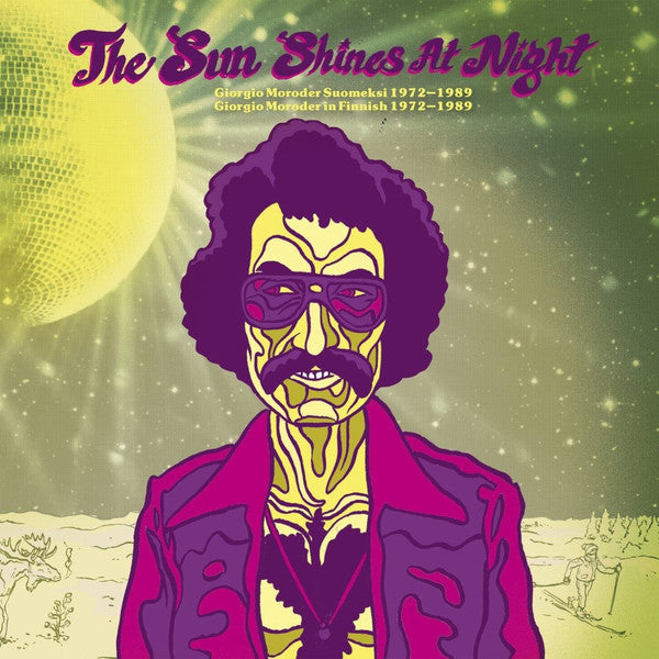 Image of Front Cover of 4443296S: LP - VARIOUS, The Sun Shines At Night - Giorgio Moroder Suomeksi 1972 - 1989 (Svart Records; SRE583LP, Finland 2022, Gatefold, Insert) Opened Instore, Still In Shrinkwrap  VG+/EX