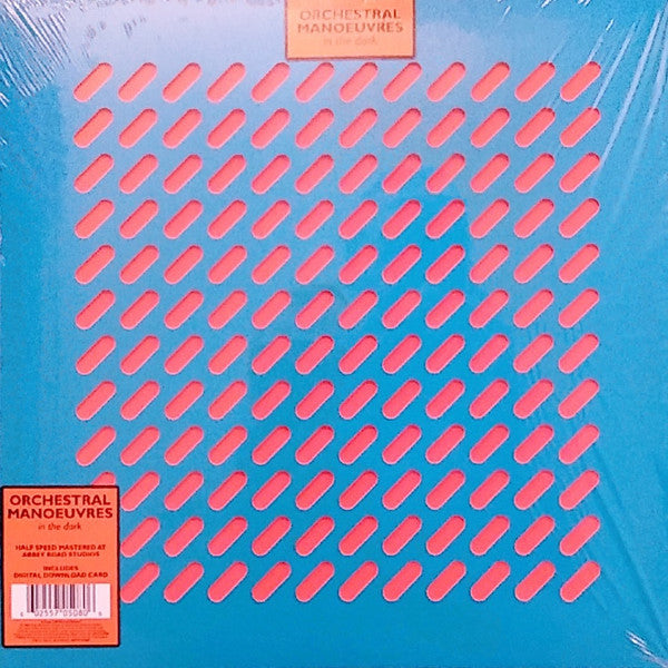 Image of Front Cover of 4443298S: LP - ORCHESTRAL MANOEUVRES IN THE DARK - OMD, Orchestral Manoeuvres In The Dark (Virgin EMI Records; 602557050806, Europe 2018, Die Cut Sleeve, Inner) Opened Instore, Still In Shrinkwrap  VG+/EX