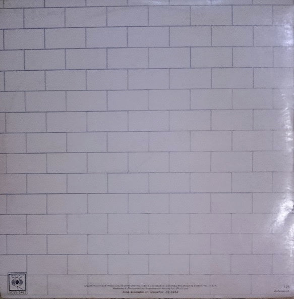 Image of Back Cover of 2xLP - VG/VG - PINK FLOYD, The Wall (CBS Sunburst; SCBS 2462, South Africa 1979, Gatefold, 2 Inners), A few light scratches & hairlines, all edges of Sleeve & Inners neatly taped,  - 4146152S