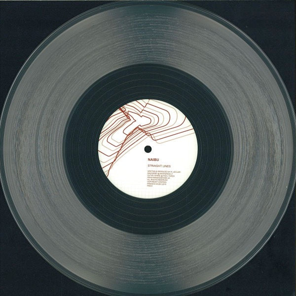 Image of Label of 4513164C: 12" - NAIBU, Straight Lines / Replaced (Paradox Music; PM031, UK 2015, Die Cut Sleeve, Clear Vinyl.) Sleeve scratched.  VG/VG+