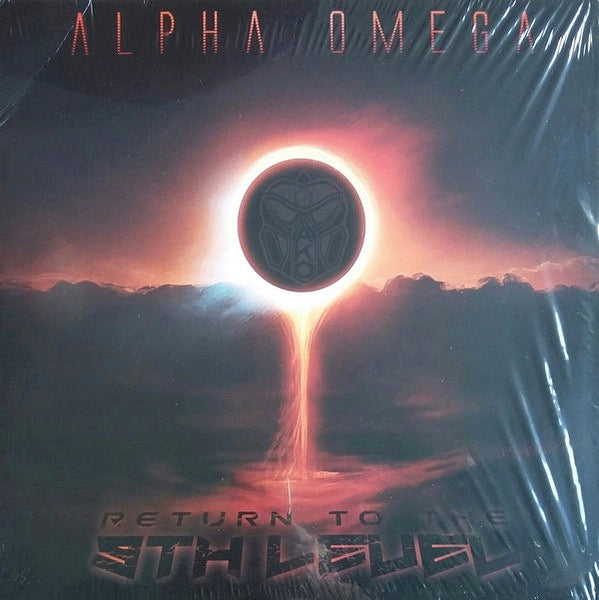 Image of Front Cover of 4513199C: 2xLP - ALPHA OMEGA, Return To The 9th Level (AKO Beatz; AKOBLP003, UK 2020, Orange Vinyl.) Still In Stickered Shrinkwrap  VG+/EX