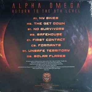 Image of Back Cover of 4513199C: 2xLP - ALPHA OMEGA, Return To The 9th Level (AKO Beatz; AKOBLP003, UK 2020, Orange Vinyl.) Still In Stickered Shrinkwrap  VG+/EX