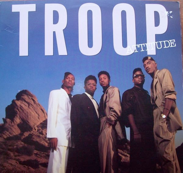 Image of Front Cover of LP - VG/VG - TROOP, Attitude (Atlantic; 82035-1, US 1989), Sleeve has stickered shrink on it, some wear along opening and corners. No company inner,  - 0816447C
