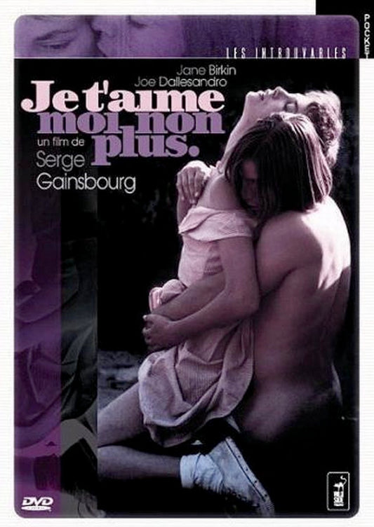 Image of Front Cover of 4533212E: 2xDVD - SERGE GAINSBOURG, JANE BIRKIN, Je t'Aime Moi Non Plus (Les Introuvables; 301 132-2, France , Double Digipak, DVD + CD)   VG+/VG+