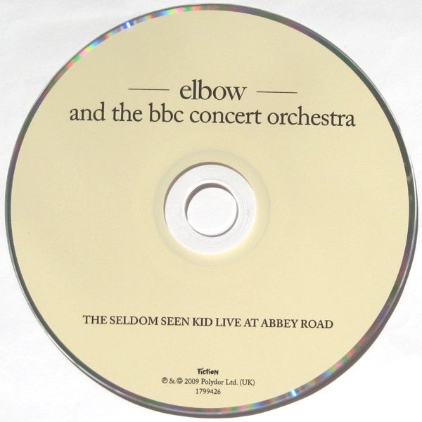 Image of Label Cover of 2xCD - EX/EX - ELBOW AND THE BBC CONCERT ORCHESTRA, The Seldom Seen Kid Live At Abbey Road (Fiction Records; 1799414, UK 2009, Box Set, CD And DVD), ,  - 1956125S