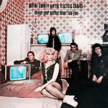 Image of Front Cover of 4224167E: LP - WAYNE COUNTY AND THE ELECTRIC CHAIRS, Things Your Mother Never Told You (Safari Records; GOOD 2, UK 1979, Textured Sleeve) Strong VG, Edge Wear  VG/VG