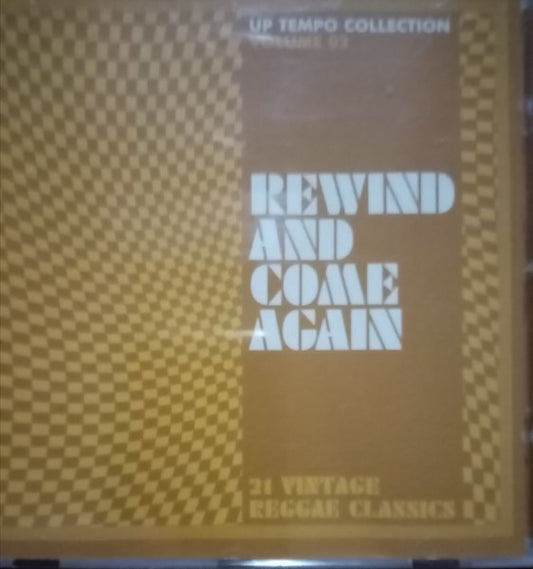 Image of Front Cover of 4533234E: CD - VARIOUS, Rewind And Come Again - Up Tempo Collection Volume 02 (Method Recordings; MRUTCD02,  2005, Jewel Case) SEALED  VG+/VG+