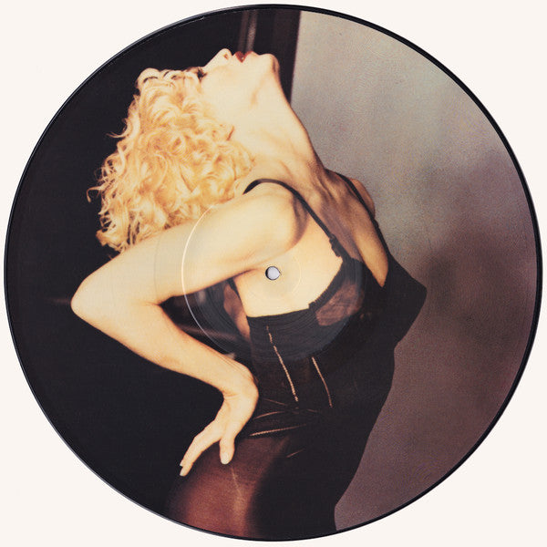 Image of Front Cover of 12" - /VG - MADONNA, Vogue (Sire; W9851TP, UK 1990, No Barcoded Sleeve, Picture Disc), Hairlines,  - 3845048S