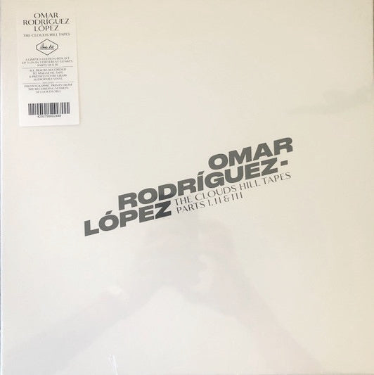 Image of Front Cover of 4623126E: 3xLP - OMAR RODRIGUEZ-LOPEZ, The Clouds Hill Tapes Parts I, II & III (Clouds Hill; CH167, Germany 2020, Box Set, 10 Prints)   VG+/EX