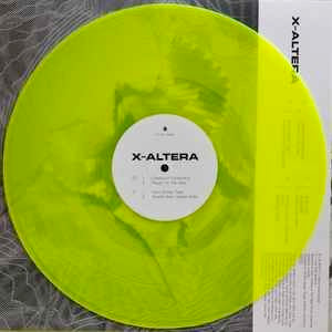 Image of Label Cover of 4613141C: 2xLP - X-ALTERA, X-Altera (Ghostly International; GI-316, US 2018, Neon Green Vinyl.) Still In Stickered Shrinkwrap  VG+/VG+