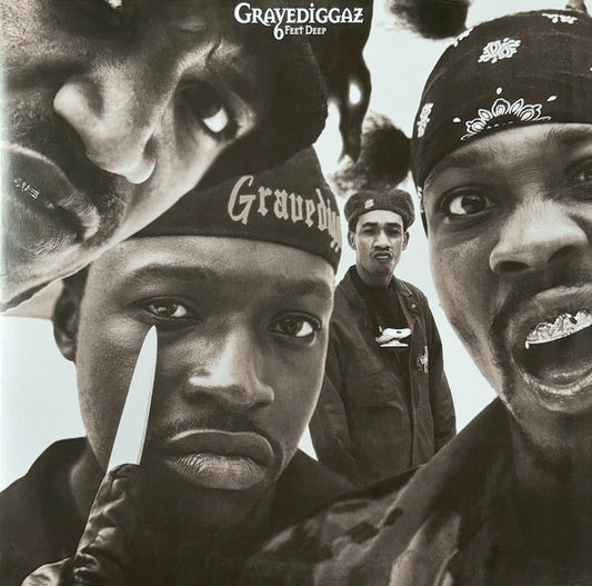 Image of Front Cover of 4514355C: 2xLP - GRAVEDIGGAZ, 6 Feet Deep (HHC Records; HHC 2050-LP, US 2023 Reissue, Gatefold)   NEW/NEW