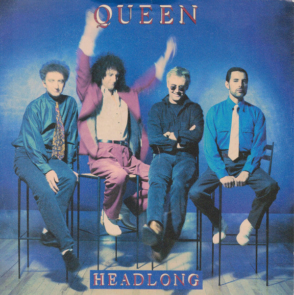 Image of Front Cover of 4623193E: 7" - QUEEN, Headlong (Parlophone ; QUEEN 18, UK 1991, Picture Sleeve) B-Side Grades VG, Slight Sticker Damage To Sleeve  VG/VG+