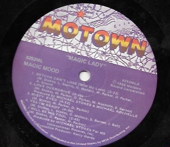 Image of Label Cover of LP - VG/VG - MAGIC LADY, Magic Lady (Motown; 6252ML, US 1988, Inner), Still in shrink!,  - 3216162C