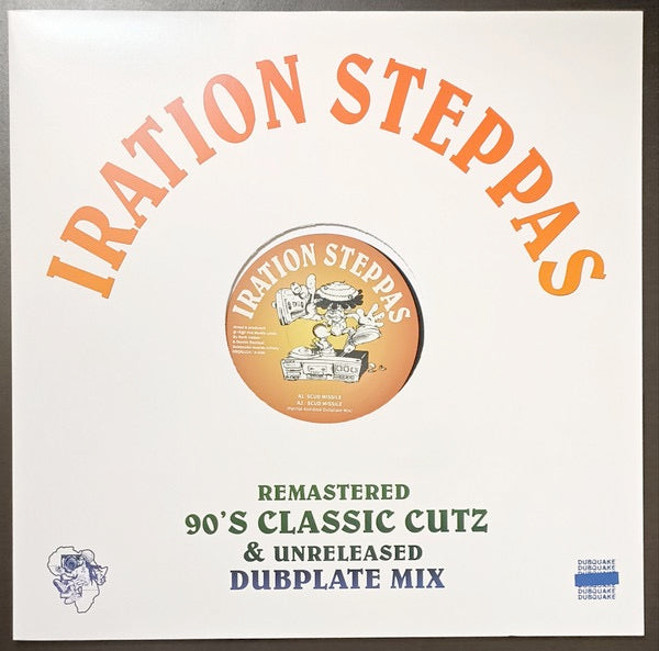 Image of Back Cover of 4733013E: 12" - IRATION STEPPAS, Scud Missile (Dubquake Records; DBQK1214, France 2023, Company Sleeve)   NEW/NEW