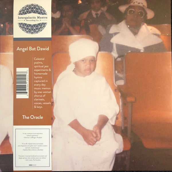 Image of Front Cover of LP - VG+/VG - ANGEL BAT DAWID, The Oracle (; IMRC0023, US 2020 Reissue, Pasteback Sleeve, Inner & Insert, With Obi), ,  - 1816249C