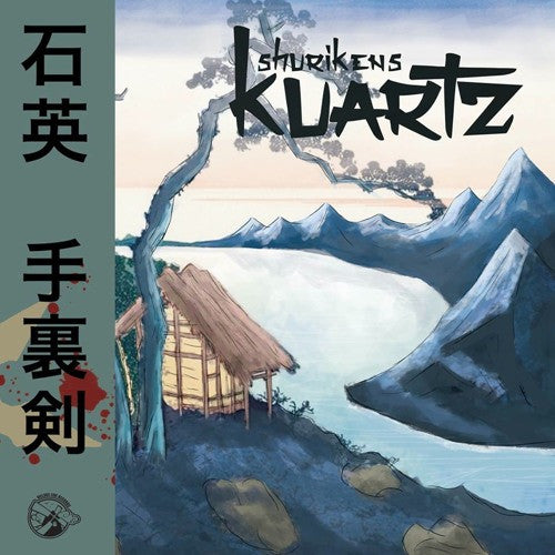 Image of Front Cover of 4623414E: LP - KUARTZ, Shurikens (Village Live ; TVI007, UK 2017, Picture Sleeve, Limited Edition of 300. With Obi) Sealed.   VG+/M