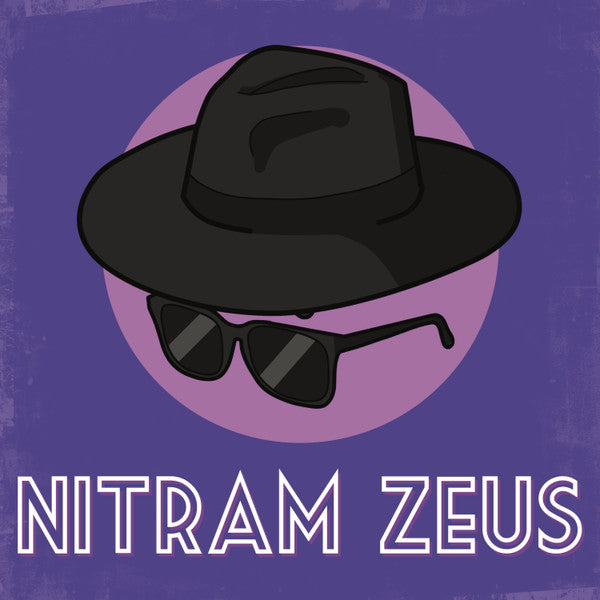 Image of Front Cover of 4723008E: 7" - NITRAM ZEUS, Rock Wit' U / Automatic (The Sleepers Recordz; TSRZV28, Italy 2022, Picture Sleeve, Limited Edition of 150, Pink Vinyl)   VG+/VG+