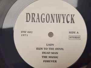 Image of Label Cover of 4713104C: LP - DRAGON WYCK, Dragon Wyck (Dragon Wyck Records; DW002, US Reissue)   VG+/VG