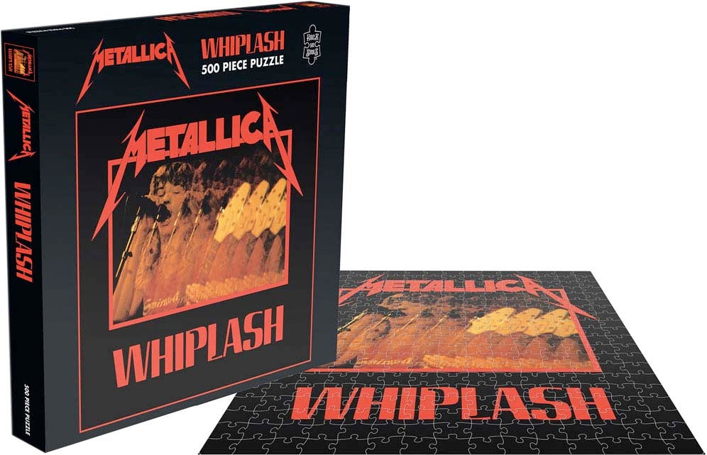 Image of Front Cover of 4713359C: Accessories - METALLICA, Whiplash Jigsaw Puzzle (, UK 2021, 500 Piece )   NEW/NEW