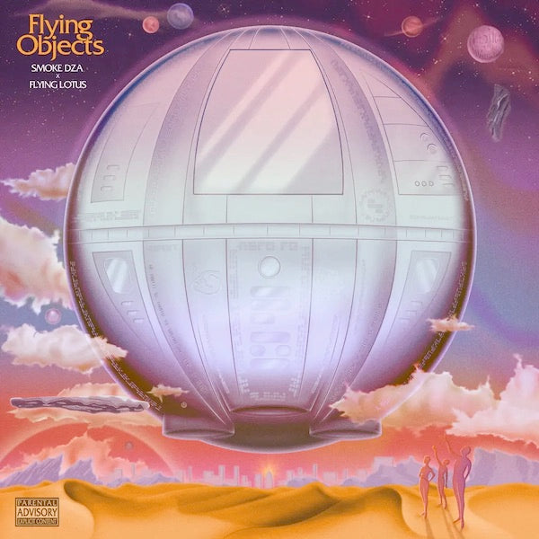 Image of Front Cover of 4753302S: LP - SMOKE DZA, FLYING LOTUS, Flying Objects (Smoker's Club; RFC001LP, UK 2023, Inner)   NEW/NEW