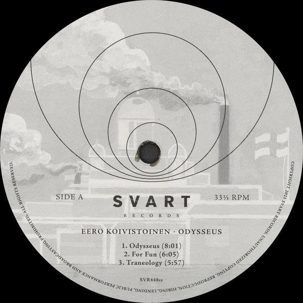 Image of Label Cover of 4833077E: LP - EERO KOIVISTOINEN KVINTETTI & SEKSTETTI, Odysseus (Svart Records; SVR448re, Finland 2023 Reissue, Insert, Remastered)   NEW/NEW