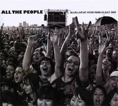 Image of Front Cover of 2xCD - M/M - BLUR, All The People (Blur Live At Hyde Park 03 July 2009) (Parlophone; 5099968793425, UK & Europe 2009, Triple Digipak), SEALED,  - 1336428E