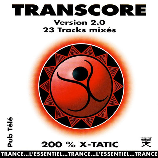 Image of Front Cover of 5014223C: CD - DJ OLIVE, Transcore Version 2.0 - 200 % X-Tatic (Fairway Record; 50381, France 1994, Jewel Case)   EX/EX