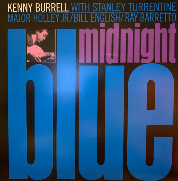 Image of Front Cover of 4154159S: LP - KENNY BURRELL, Midnight Blue (DOL; DOL881HG, Europe 2022, Gatefold, 180 Gram Vinyl)   NEW/NEW