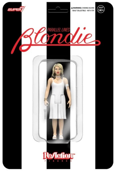 Image of Front Cover of 4714697C: Accessories - BLONDIE, Debbie Harry Reaction Figure (Super 7; ,  2023)   NEW/NEW