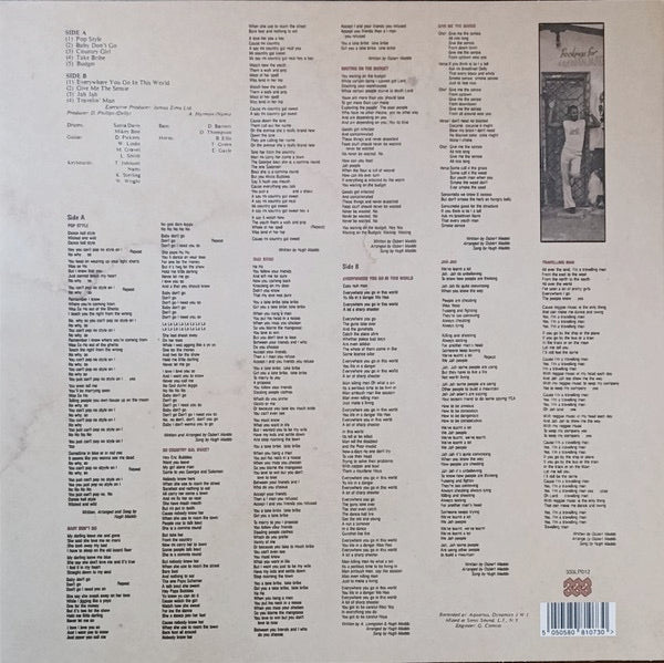 Image of Back Cover of 0954116S: LP - HUGH MADDO, Pop Style (333; 333012, UK 2023 Reissue)   NEW/NEW