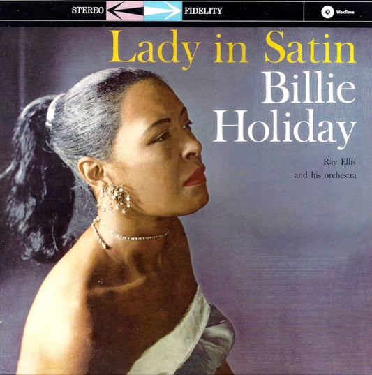 Image of Front Cover of LP - NEW/NEW - BILLIE HOLIDAY WITH RAY ELLIS AND HIS ORCHESTRA, Lady In Satin (WaxTime; 771747, Europe 2012 Reissue, 180 Gram Black Vinyl), ,  - 1336090E