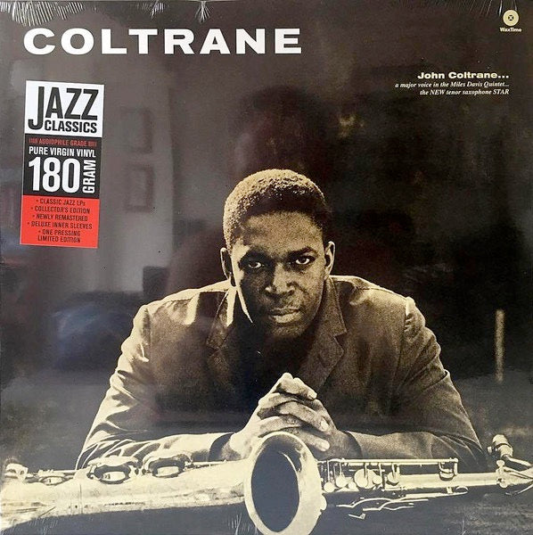 Image of Front Cover of 3634139E: LP - JOHN COLTRANE, Coltrane (WaxTime; 771666, Europe 2017 Reissue, 180 Gram Vinyl Remaster)   NEW/NEW