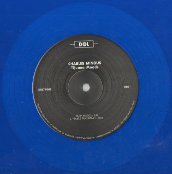 Image of Label Cover of 4834083E: LP - CHARLES MINGUS, Tijuana Moods (DOL; DOL790HB, Europe 2021 Reissue, 180 Gram Blue Vinyl)   NEW/NEW