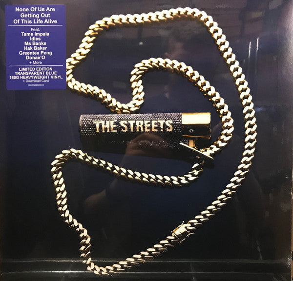 Image of Front Cover of LP - VG/VG - THE STREETS, None Of Us Are Getting Out Of This Life Alive (Island Records; 0889984, Europe 2020, Picture Sleeve, Inner, 180 Gram Blue Transparent Vinyl), A few marks, edge wear,  - 2246020S