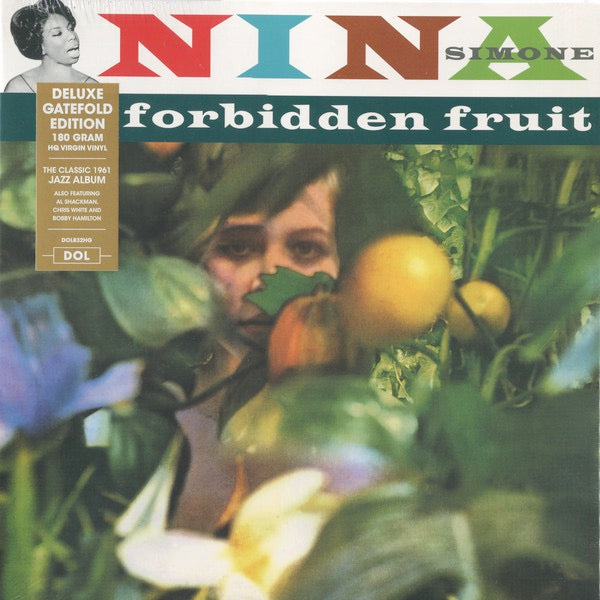 Image of Front Cover of 3654178S: LP - NINA SIMONE, Forbidden Fruit (DOL; DOL832HG, Europe 2022 Reissue, Gatefold, 180 Gram Vinyl.)   NEW/NEW