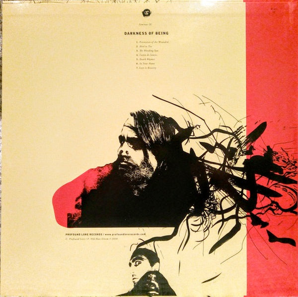 Image of Back Cover of LP - EX/EX - OLD MAN GLOOM, Seminar IX: Darkness Of Being (Profound Lore Records; PL-241 LP, Canada 2020, Insert, Yellow + Red Colour Mix With Black Splatter. Isis), Still In Outer Plastic With Hype Sticker,  - 2626117E