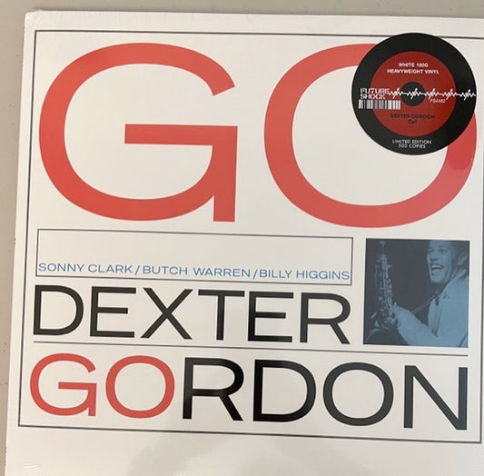 Image of Front Cover of 0113453C: LP - DEXTER GORDON, Go! (Future Shock; FS4482, UK 2023 Reissue, White Vinyl. Limited to 500 copies)   NEW/NEW