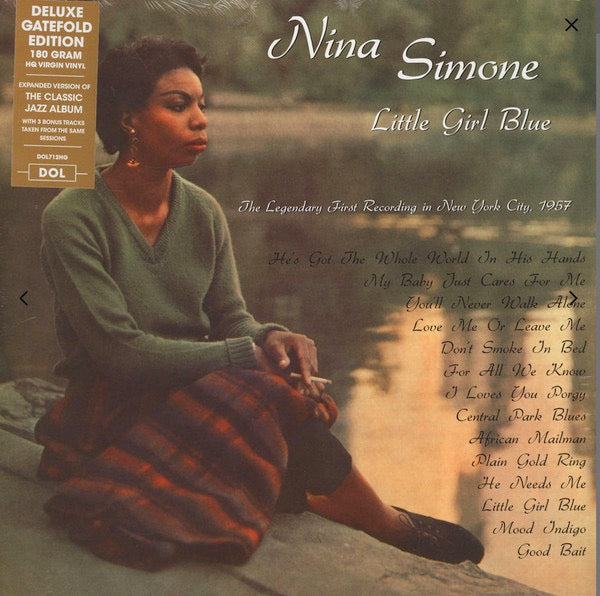 Image of Front Cover of 4854148S: LP - NINA SIMONE, Little Girl Blue (DOL; DOL712HG, Europe 2017 Reissue, Gatefold, 180 Gram Expanded With 3 Bonus Tracks)   NEW/NEW